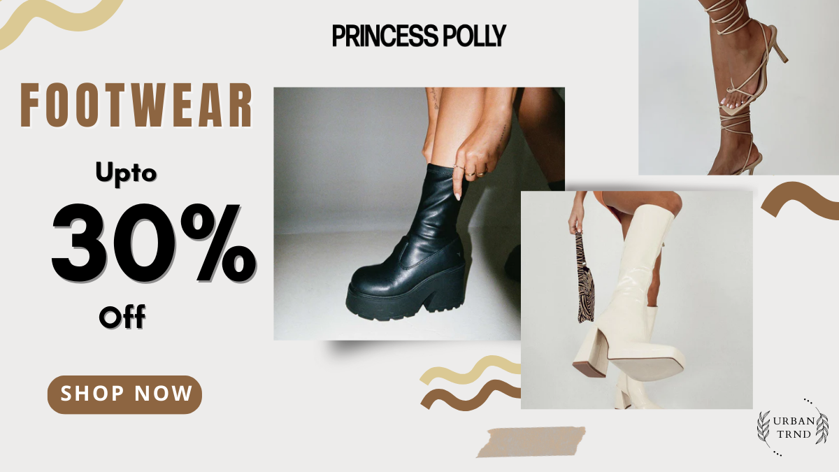 Princess Polly Shoes with up to 30% off.